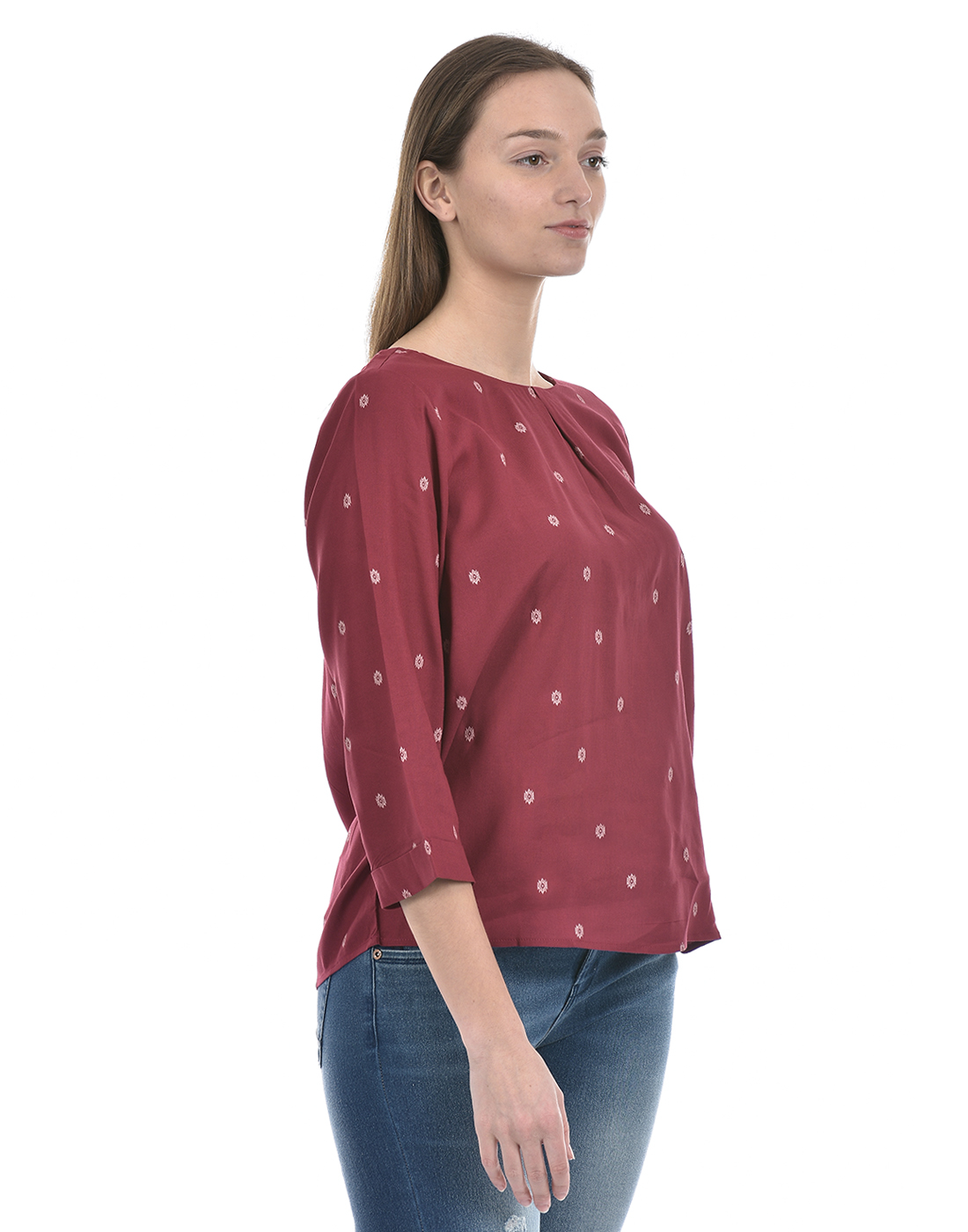 Numero Uno Women All Over Print Red Top
